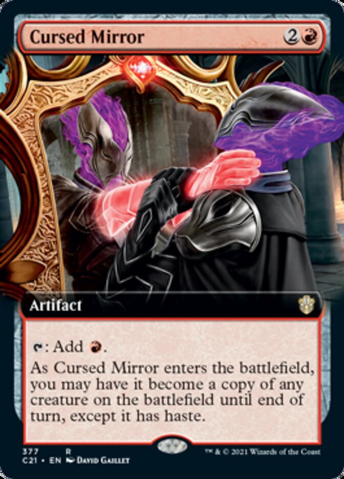 Cursed Mirror (Extended Art) [Commander 2021] | Odin's Place