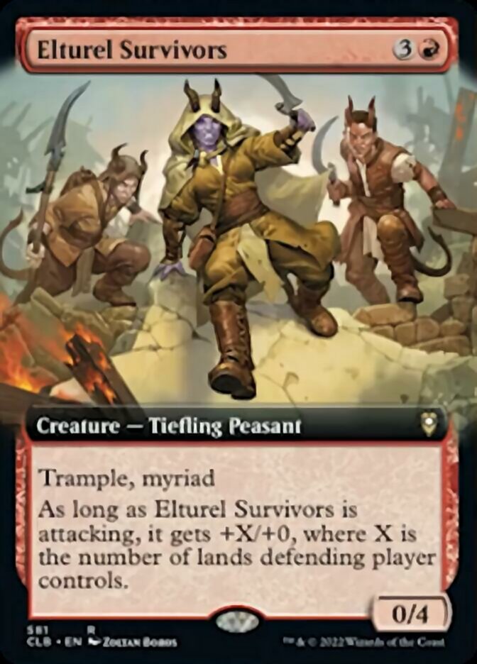 Elturel Survivors (Extended Art) [Commander Legends: Battle for Baldur's Gate] | Odin's Place