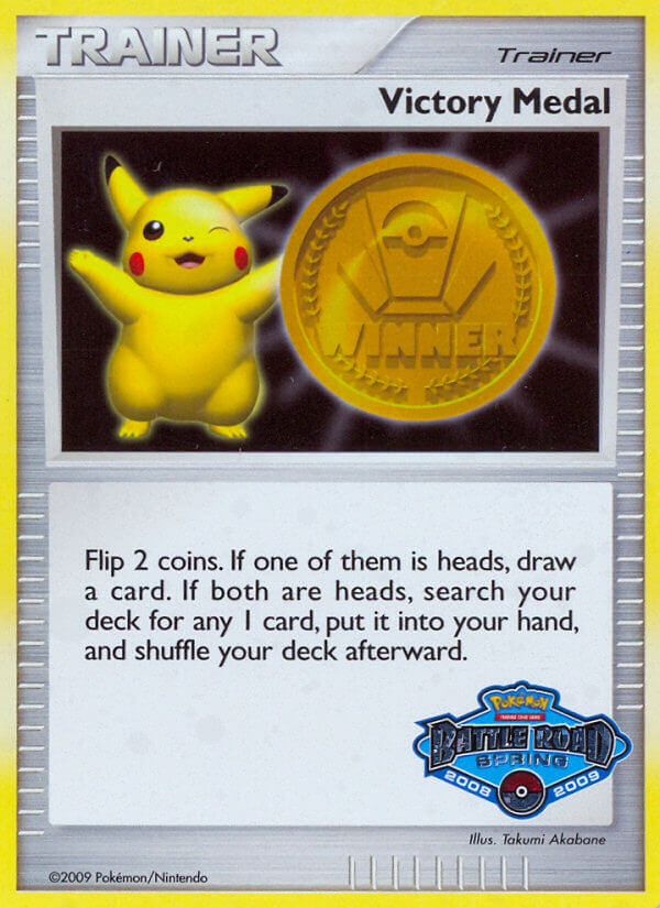 Victory Medal (Battle Road Spring 2008 2009) [League & Championship Cards] | Odin's Place