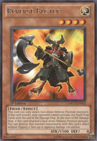 Reverse Buster [ORCS-EN012] Rare | Odin's Place
