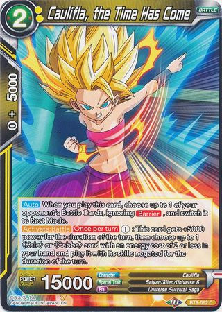 Caulifla, the Time Has Come (BT9-062) [Universal Onslaught] | Odin's Place