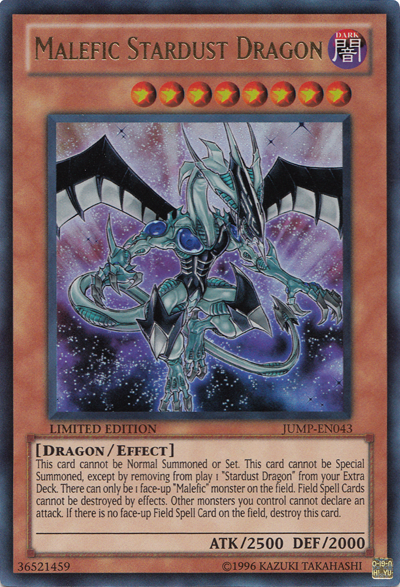 Malefic Stardust Dragon [JUMP-EN043] Ultra Rare | Odin's Place