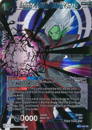 Infinite Force Fused Zamasu (BT2-058) [Union Force] | Odin's Place