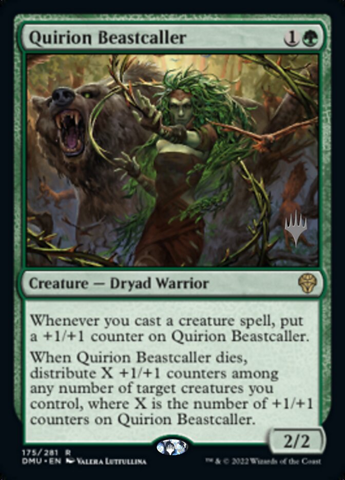Quirion Beastcaller (Promo Pack) [Dominaria United Promos] | Odin's Place