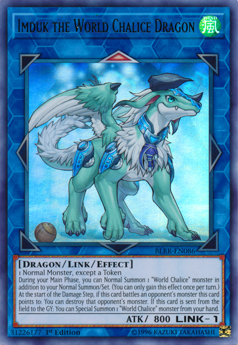 Imduk the World Chalice Dragon [BLRR-EN086] Ultra Rare | Odin's Place