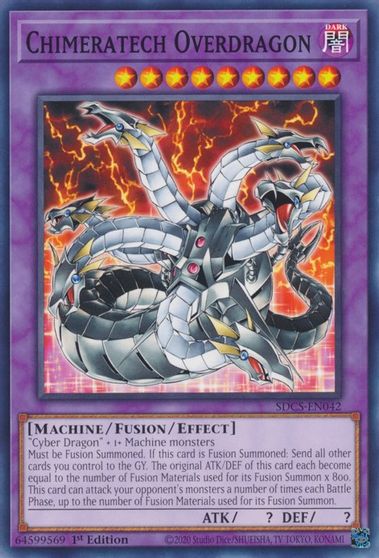 Chimeratech Overdragon [SDCS-EN042] Common | Odin's Place