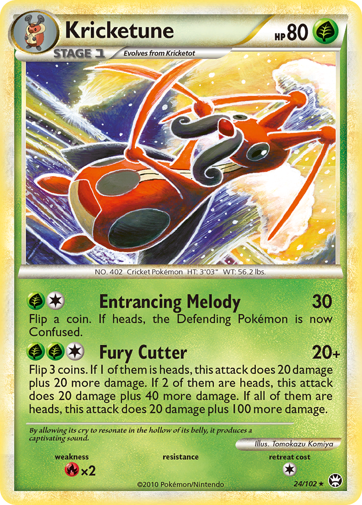 Kricketune (24/102) [HeartGold & SoulSilver: Triumphant] | Odin's Place
