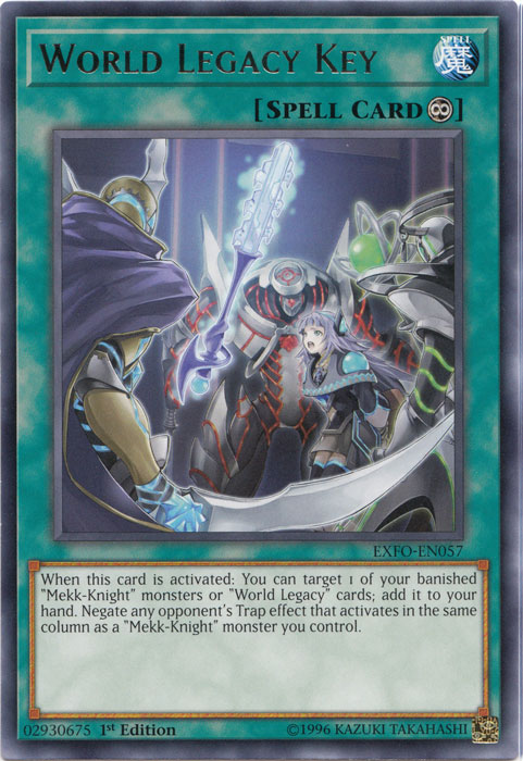 World Legacy Key [EXFO-EN057] Rare | Odin's Place