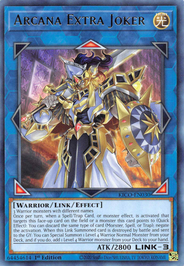 Arcana Extra Joker [KICO-EN030] Rare | Odin's Place