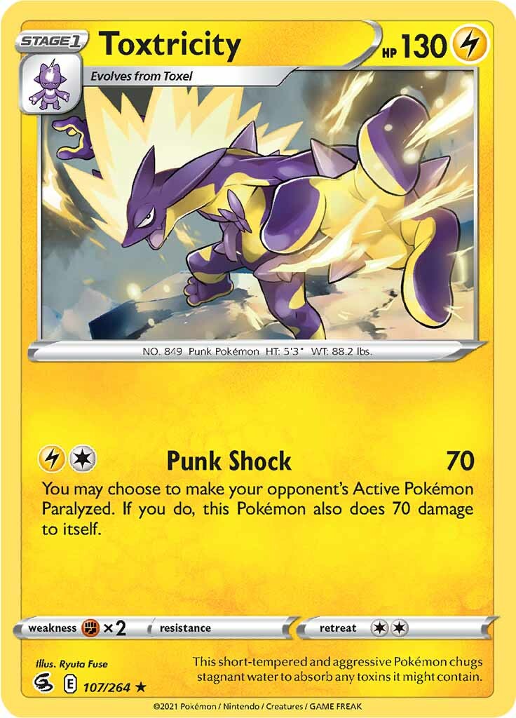 Toxtricity (107/264) [Sword & Shield: Fusion Strike] | Odin's Place