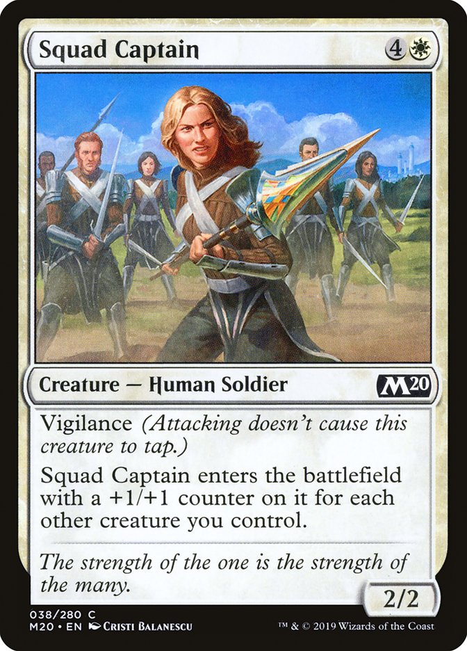 Squad Captain [Core Set 2020] | Odin's Place