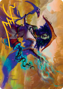 Sythis, Harvest's Hand Art Card (Gold-Stamped Signature) [Modern Horizons 2 Art Series] | Odin's Place