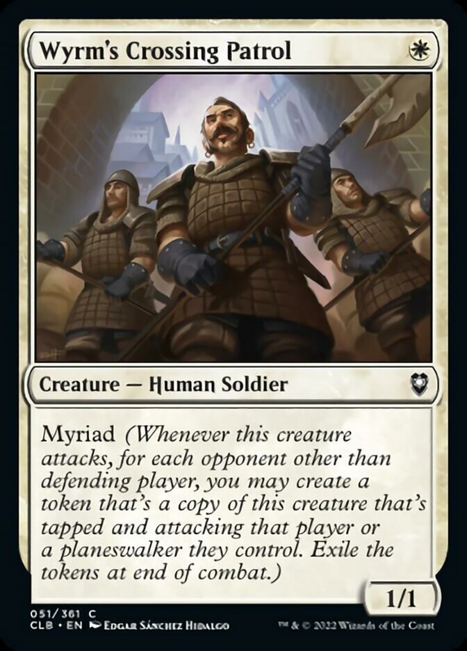 Wyrm's Crossing Patrol [Commander Legends: Battle for Baldur's Gate] | Odin's Place