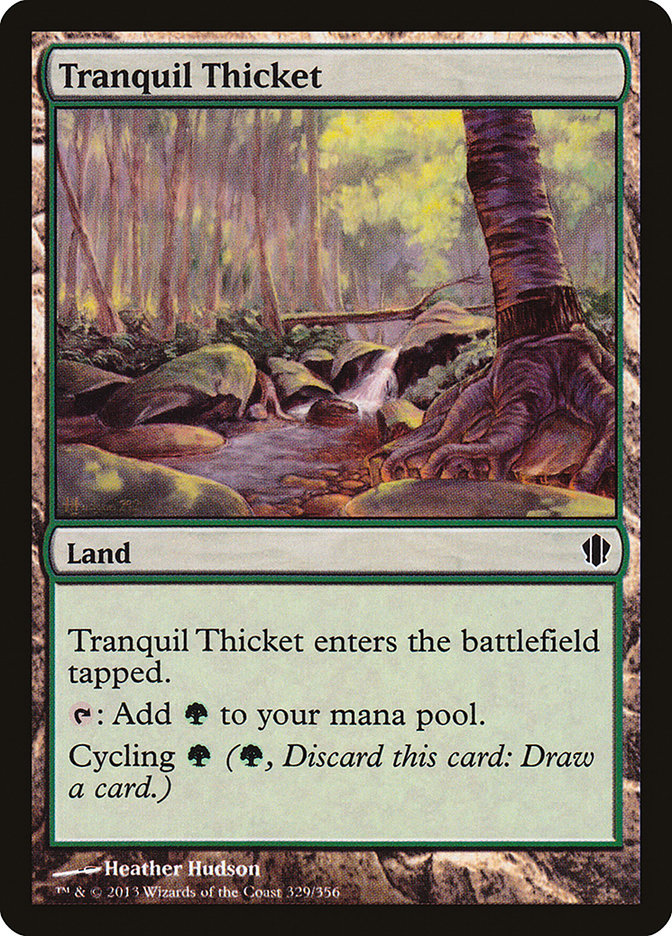 Tranquil Thicket (329) [Commander 2013] | Odin's Place