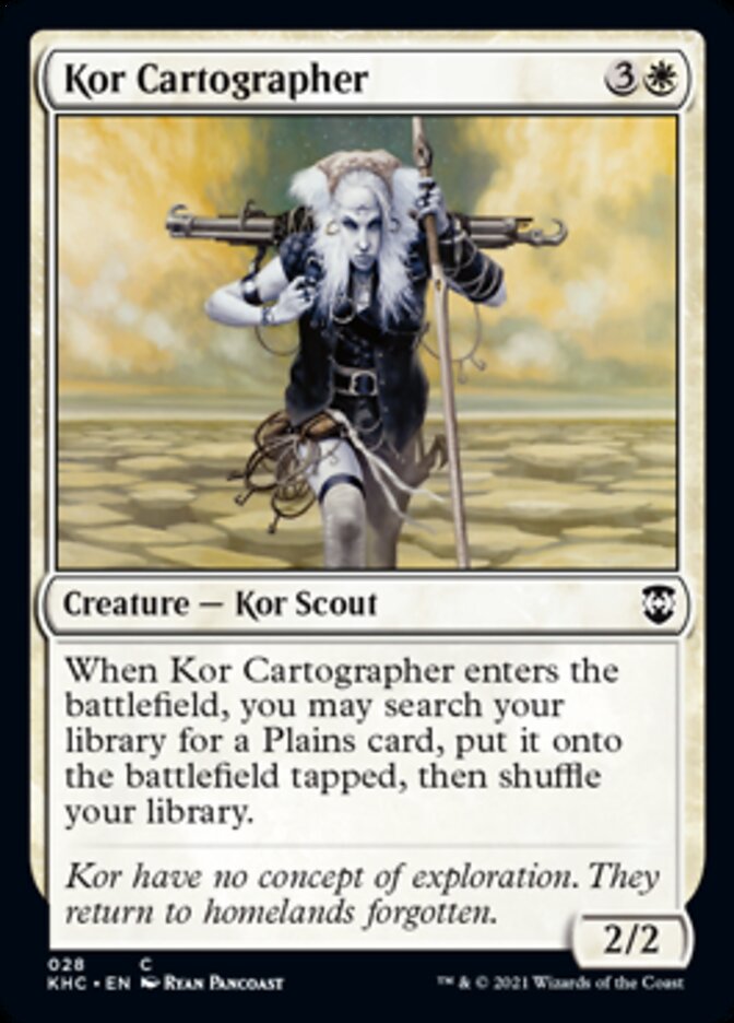Kor Cartographer [Kaldheim Commander] | Odin's Place