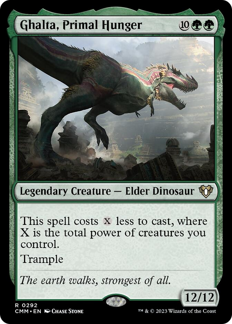 Ghalta, Primal Hunger [Commander Masters] | Odin's Place