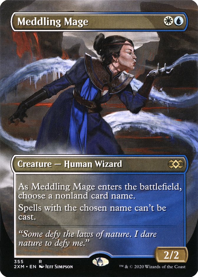 Meddling Mage (Toppers) [Double Masters] | Odin's Place