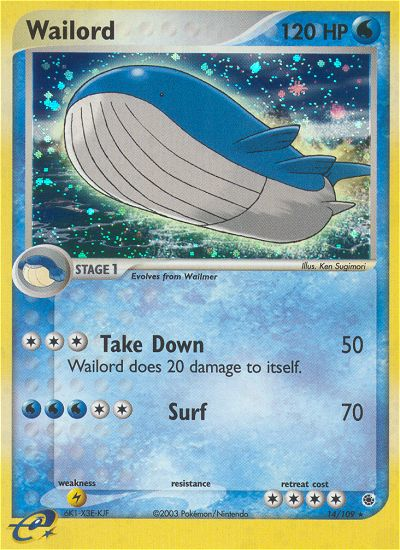 Wailord (14/109) [EX: Ruby & Sapphire] | Odin's Place