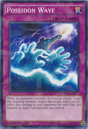 Poseidon Wave [BP03-EN223] Shatterfoil Rare | Odin's Place
