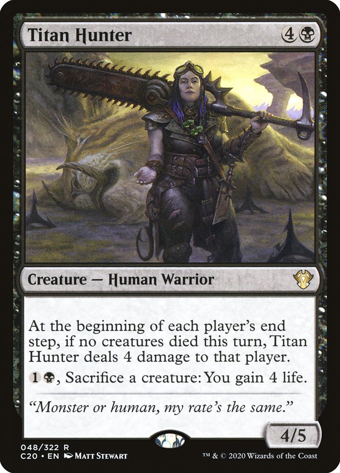 Titan Hunter [Commander 2020] | Odin's Place