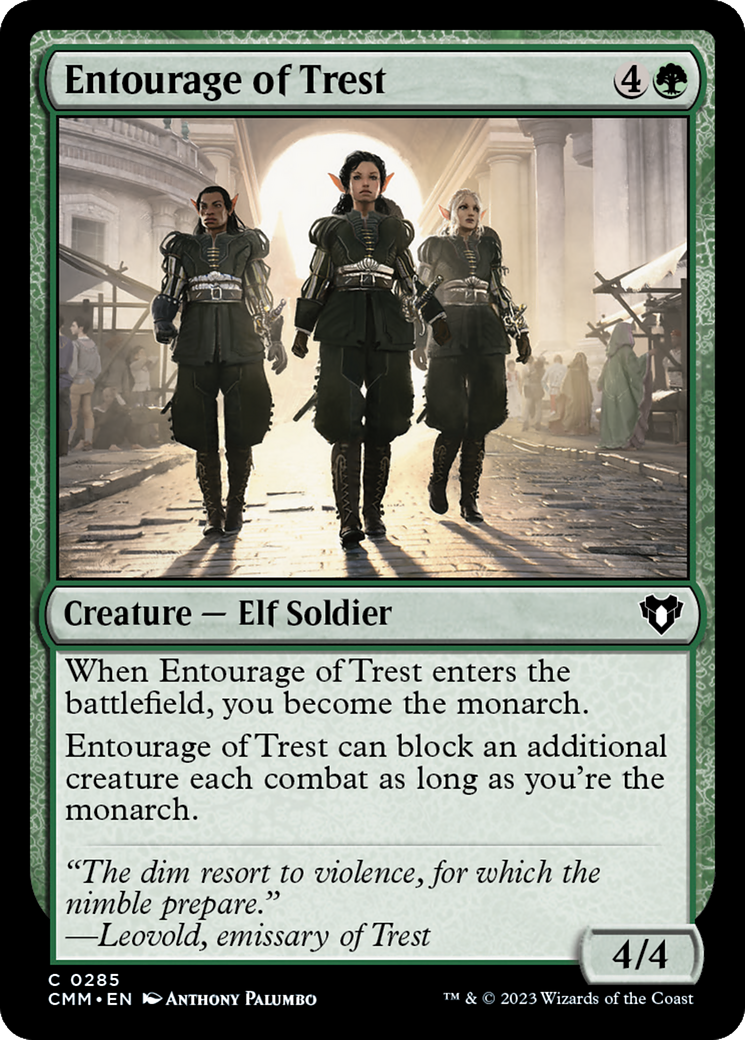 Entourage of Trest [Commander Masters] | Odin's Place