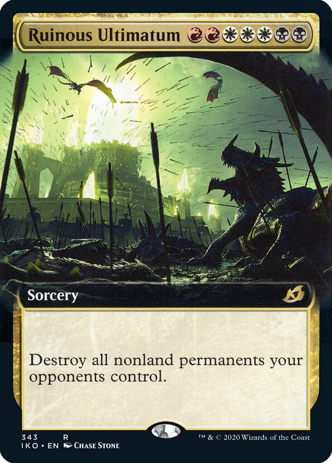 Ruinous Ultimatum (Extended Art) [Ikoria: Lair of Behemoths] | Odin's Place