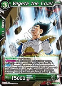 Vegeta the Cruel (BT7-058_PR) [Assault of the Saiyans Prerelease Promos] | Odin's Place