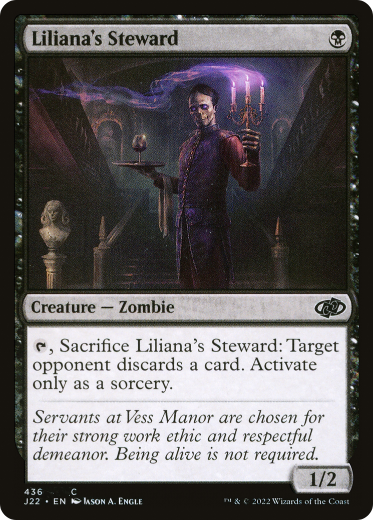 Liliana's Steward [Jumpstart 2022] | Odin's Place