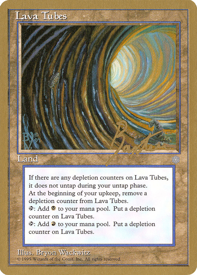 Lava Tubes (George Baxter) [Pro Tour Collector Set] | Odin's Place