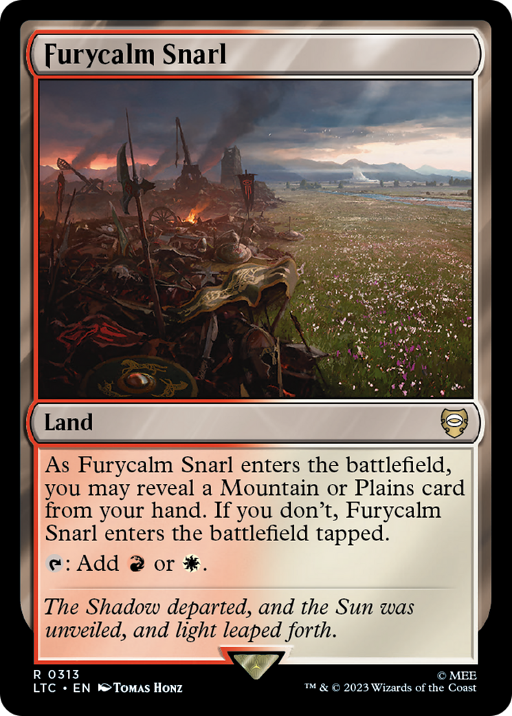 Furycalm Snarl [The Lord of the Rings: Tales of Middle-Earth Commander] | Odin's Place