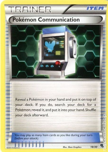 Pokemon Communication (18/30) [Black & White: Trainer Kit - Zoroark] | Odin's Place