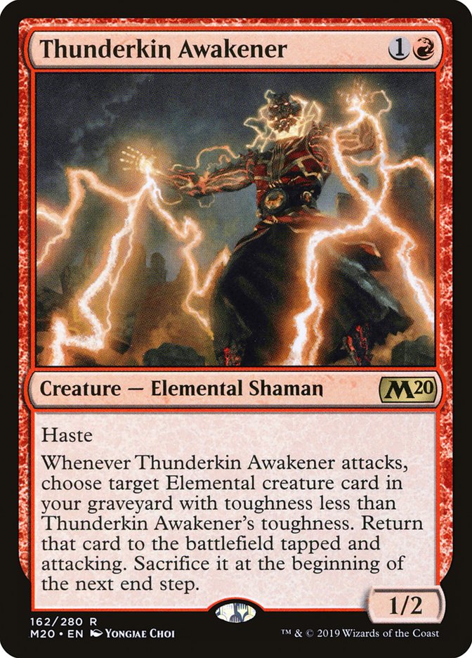 Thunderkin Awakener [Core Set 2020] | Odin's Place
