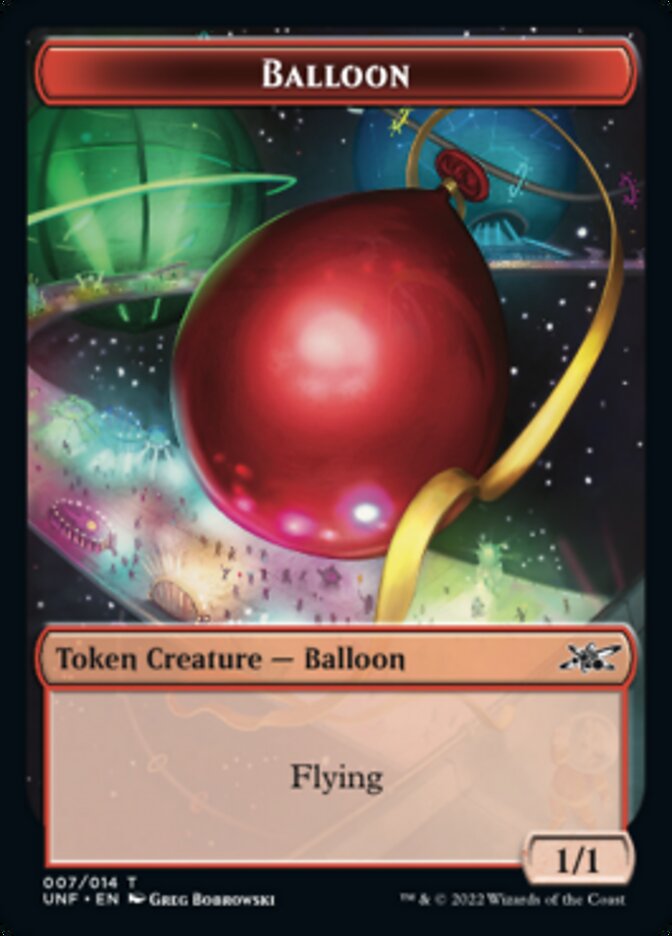 Balloon Token [Unfinity Tokens] | Odin's Place
