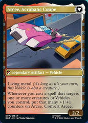 Arcee, Sharpshooter // Arcee, Acrobatic Coupe [Transformers] | Odin's Place