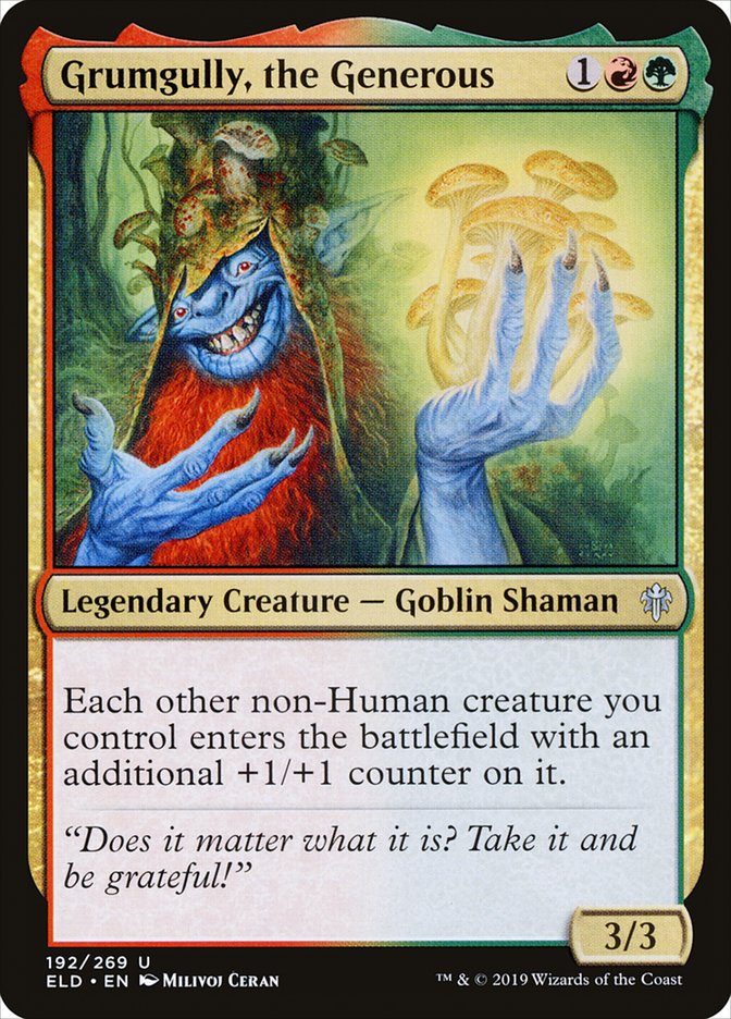Grumgully, the Generous [Throne of Eldraine] | Odin's Place
