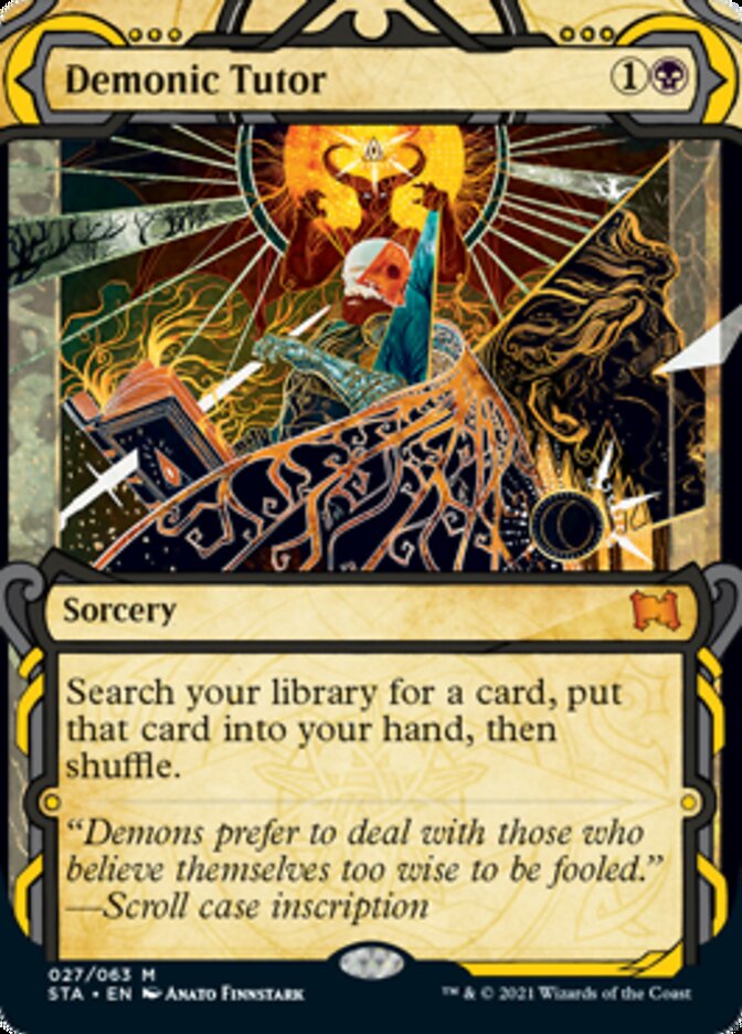 Demonic Tutor [Strixhaven: School of Mages Mystical Archive] | Odin's Place