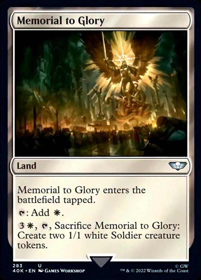 Memorial to Glory [Warhammer 40,000] | Odin's Place