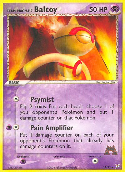 Team Magma's Baltoy (32/95) [EX: Team Magma vs Team Aqua] | Odin's Place