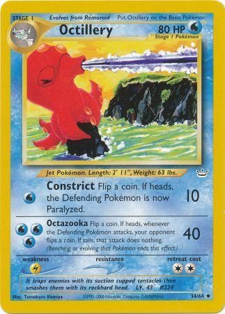 Octillery (34/64) [Neo Revelation Unlimited] | Odin's Place