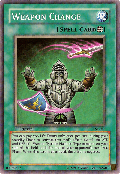 Weapon Change [AST-041] Common | Odin's Place