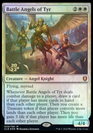 Battle Angels of Tyr [Commander Legends: Battle for Baldur's Gate Prerelease Promos] | Odin's Place