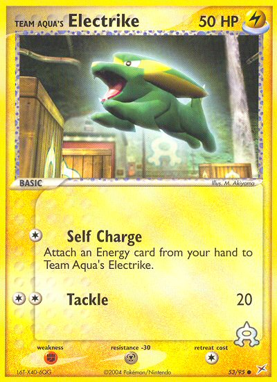 Team Aqua's Electrike (53/95) [EX: Team Magma vs Team Aqua] | Odin's Place