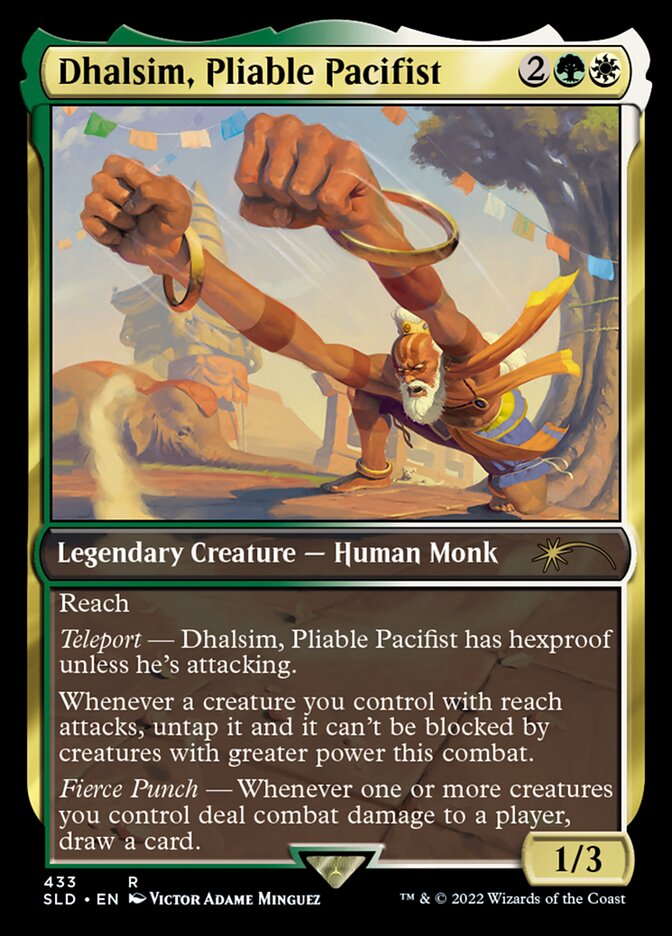 Dhalsim, Pliable Pacifist [Secret Lair Drop Series] | Odin's Place