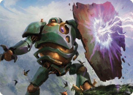 Walking Bulwark Art Card [Dominaria United Art Series] | Odin's Place