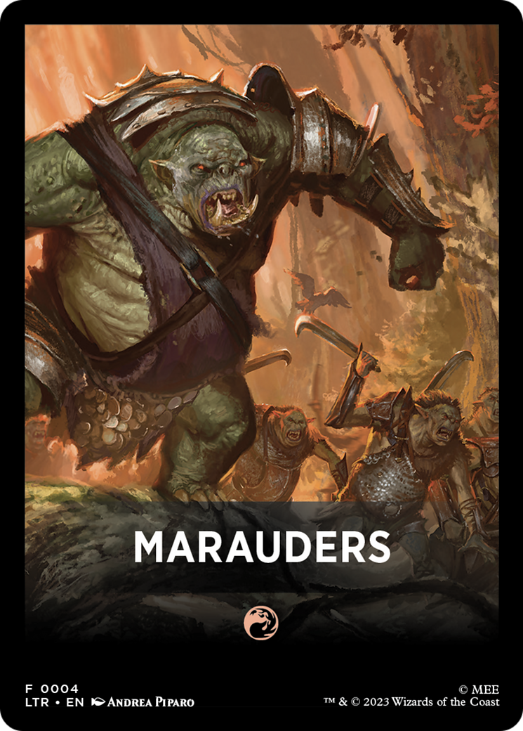 Marauders Theme Card [The Lord of the Rings: Tales of Middle-Earth Tokens] | Odin's Place