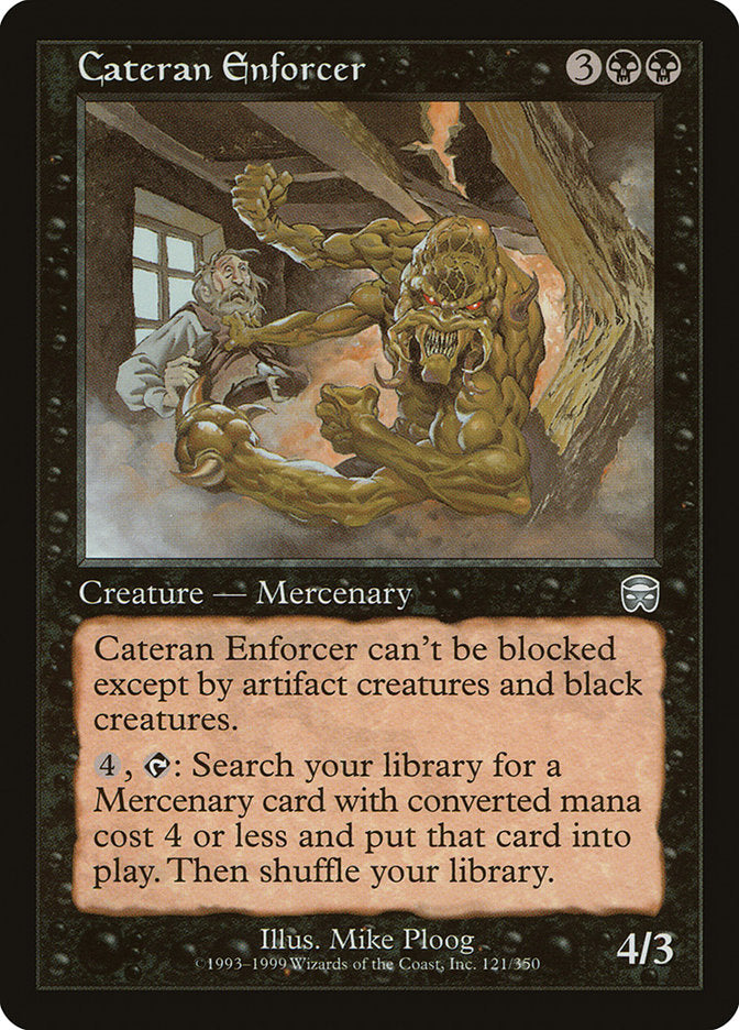 Cateran Enforcer (121) [Mercadian Masques] | Odin's Place
