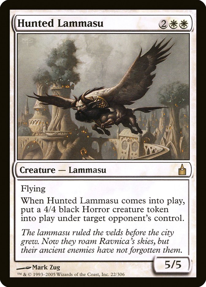 Hunted Lammasu (22) [Ravnica: City of Guilds] | Odin's Place