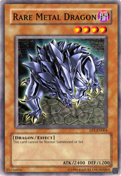 Rare Metal Dragon [EP1-EN004] Common | Odin's Place