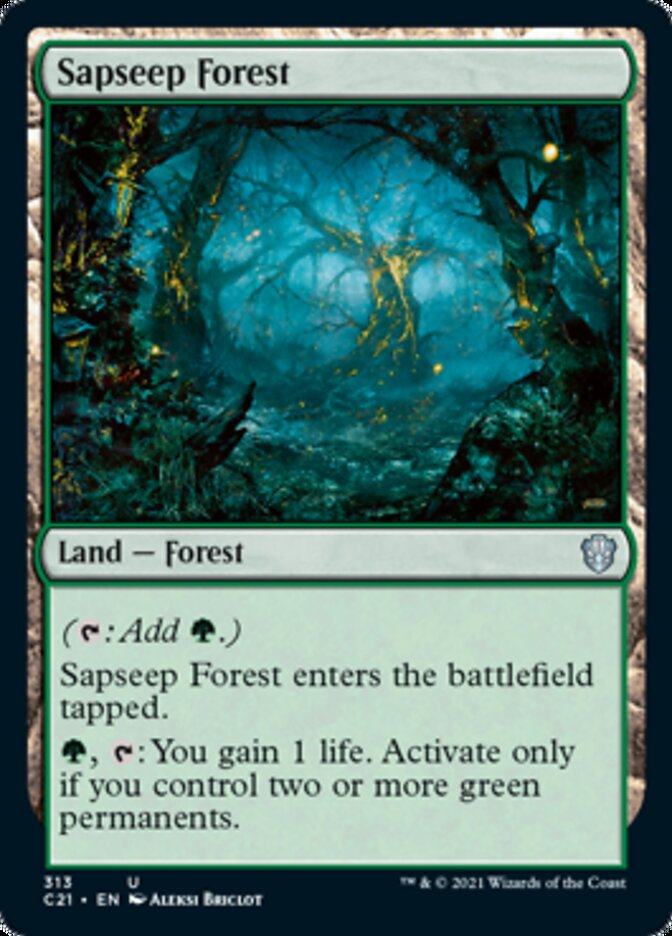 Sapseep Forest [Commander 2021] | Odin's Place