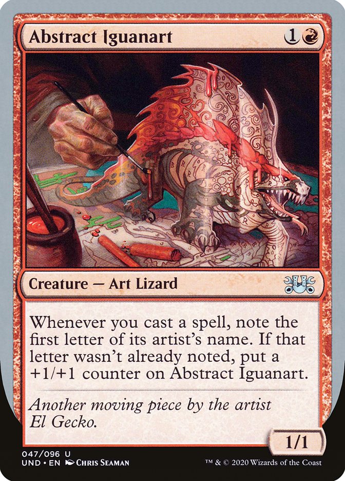 Abstract Iguanart [Unsanctioned] | Odin's Place